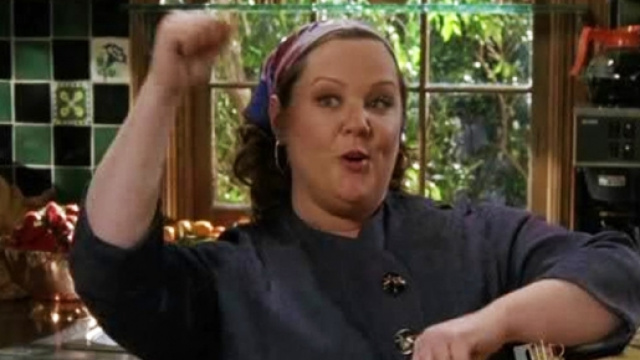Sookie in una scena dello show Gilmore Girls