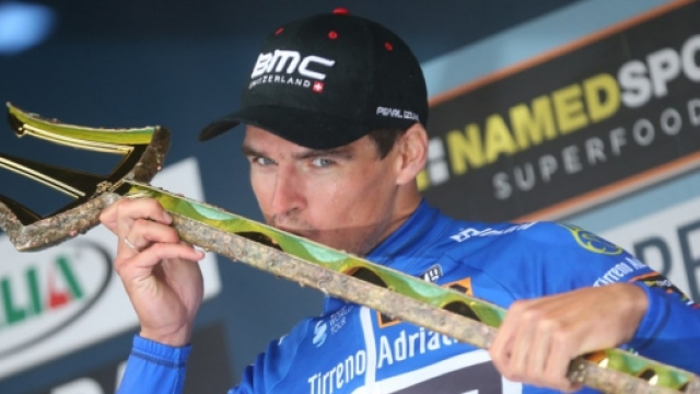 Van Avermaet, vincitore della Tirreno.