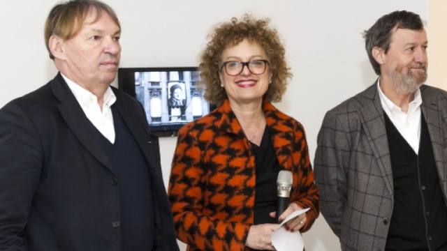 Da sinistra: Dimitrijevic, la Christov e Eccher