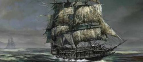 Foto de ilustraci&oacute;n de barco afectado por tormenta