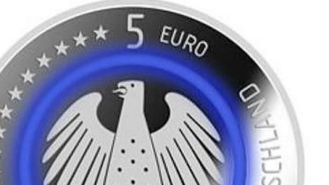 Arriva in Germania la moneta da cinque euro
