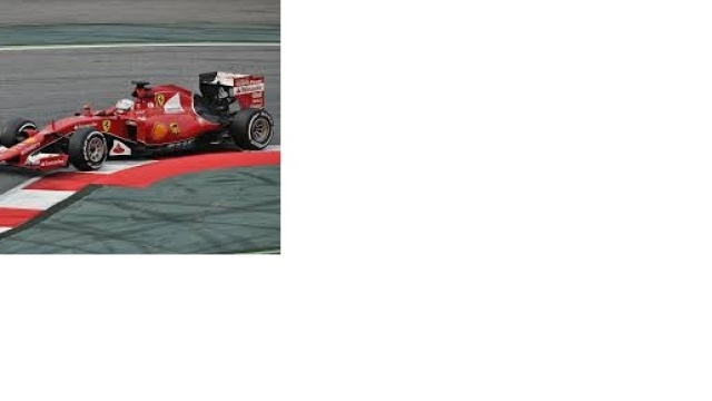 Vettel in azione durante un GP dello scorso anno