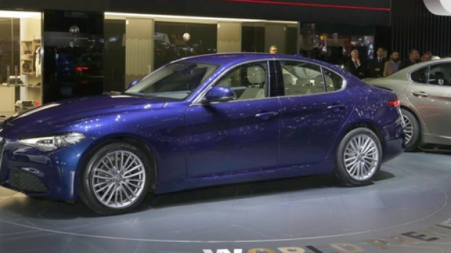 Alfa Romeo Giulia al Salone di Ginevra
