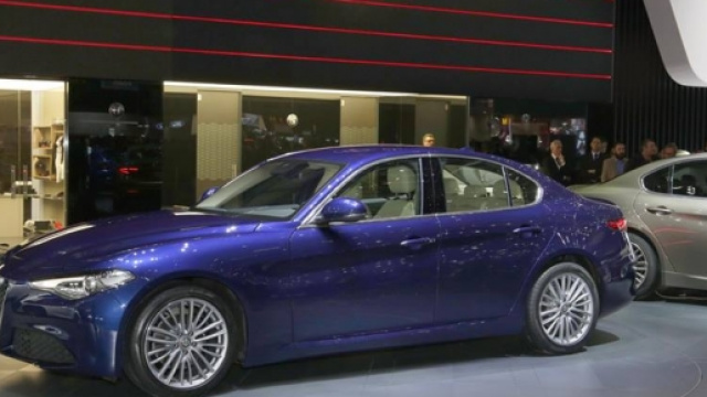 Alfa Romeo Giulia: le immagini da Ginevra