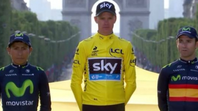 Chris Froome, campione in carica al Tour de France