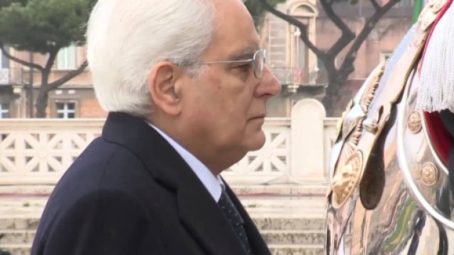 Il Presidente della Repubblica Sergio Mattarella