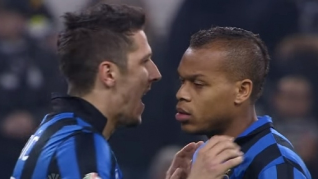 Jovetic e Biabiany nella gara di andata