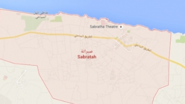 La citt&agrave; di Sabrata sul Mediterraneo