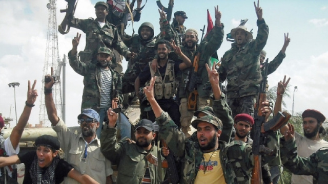 Ribelli libici dopo la presa di Beni Walid