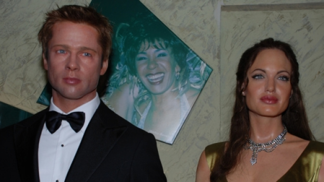 Gli attori americani Brad Pitt e Angelina Jolie