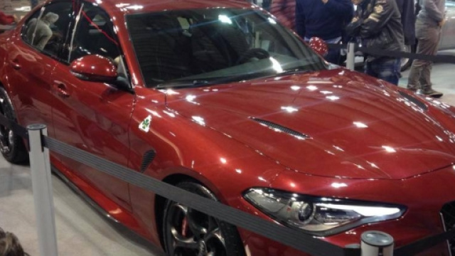 Alfa Romeo Giulia QV a Milano Autoclassica 2016