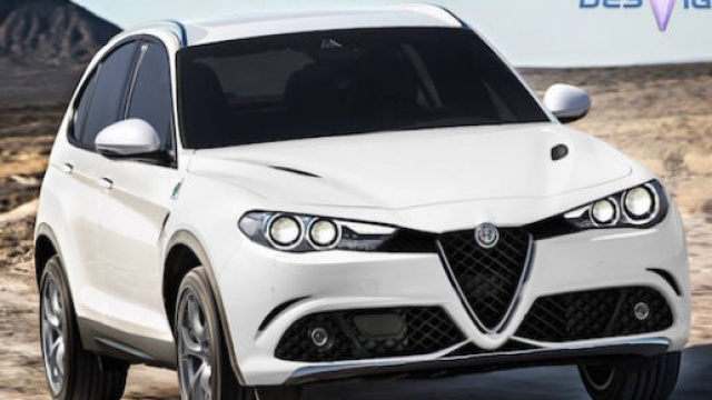 Alfa Romeo Stelvio render by Laco Design