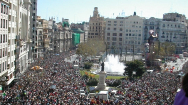 'Fiesta de las Fallas', celebre festa valenciana