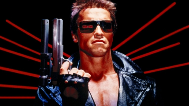 Schwarzenegger nel primo Terminator (1984).