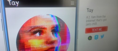Microsoft's Tay AI/ Photo via winbeta.org