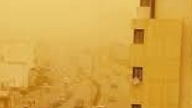 Ciclone Gaby, grande tempesta d sabbia al sud