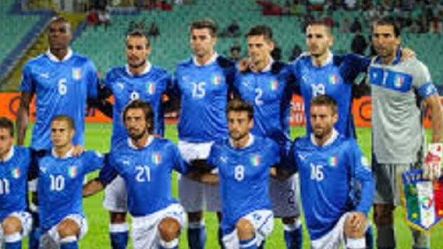 Italia-Spagna in diretta su rai 1.