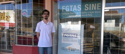 Unidade FGTAS/Sine de S&atilde;o Francisco de Paula. Foto: arquivo pessoal.