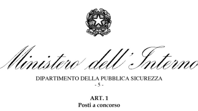 Concorso pubblico della Polizia di Stato 2016