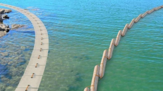 Geolana adoperata vicino a un porto