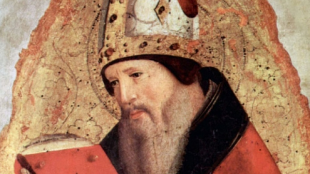 Frasi d'auguri per Pasqua, nella foto Sant'Agostino