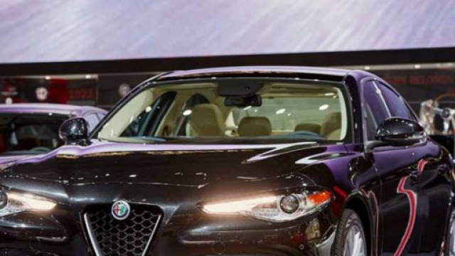 L'inedito design della Giulia in un primo scatto.