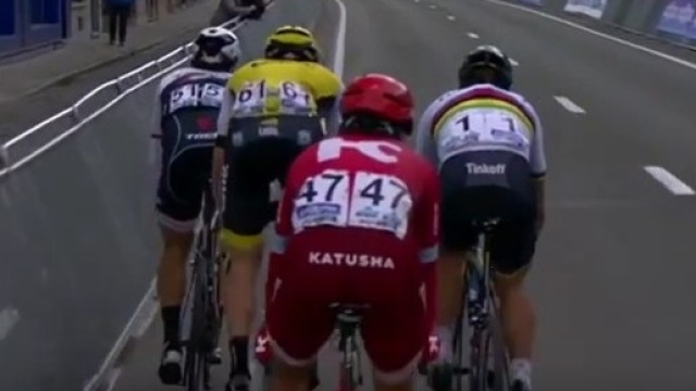 Verso lo sprint della Gand Wevelgem