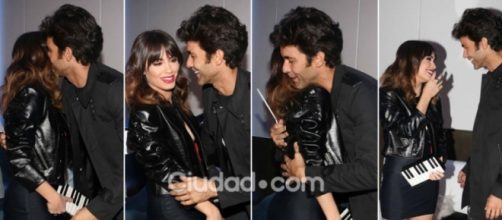 La famosa pareja, antes de la ruptura