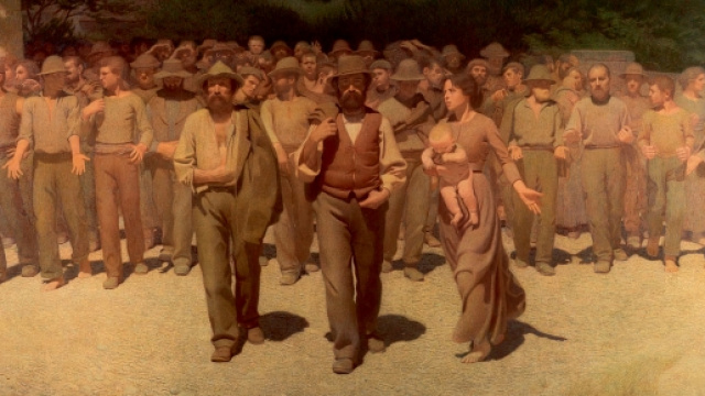 Il quarto Stato, il popolo dei lavoratori in marcia