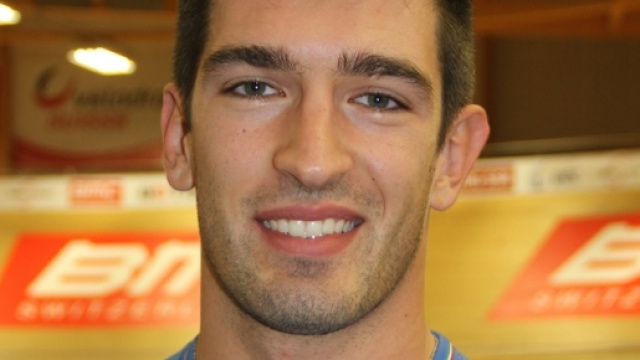 Il pistard italiano Francesco Ceci