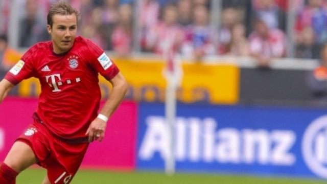 Mario Gotze in maglia Bayern Monaco