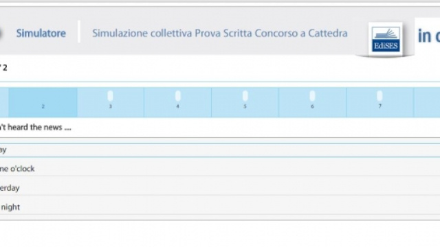 simulatore prova in lingua straniera concorso docenti