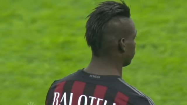 Mario Balotelli attaccante del Milan