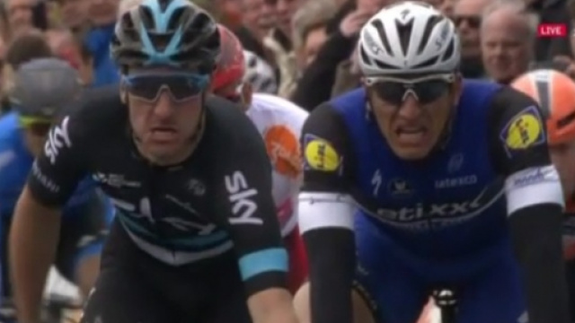 Elia Viviani batte Marcel Kittel