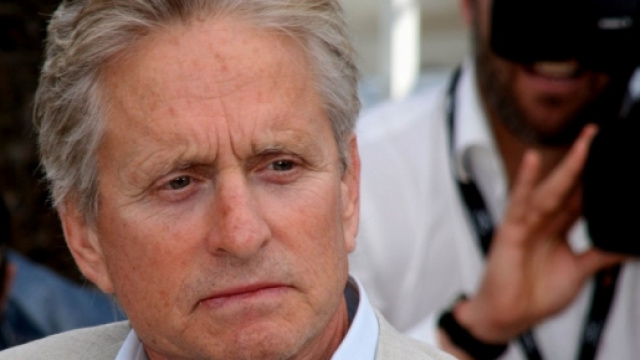 L'attore settantunenne Michael Douglas