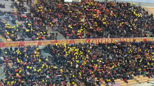 Si prevede il pubblico delle grandi occasioni a Lecce.