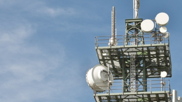 Un'antenna radio per telefonia
