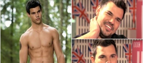 Taylor Lautner aparece diferente