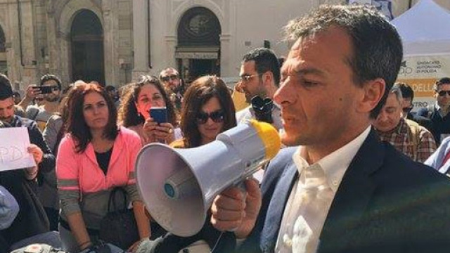 Il candidato di Sinistra Italiana, Stefano Fassina