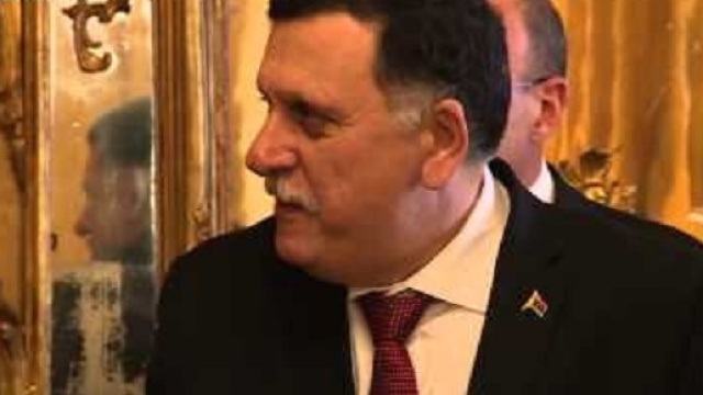 Il premier designato libico Fayyez al Serraj.