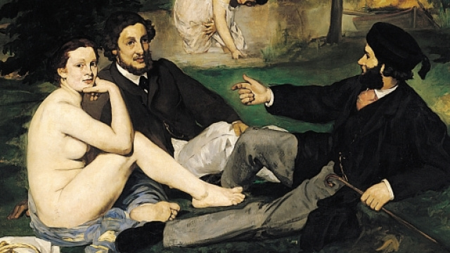 La colazione sull'erba, dipinto da Manet