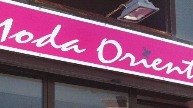 negozio cinese di abbigliamento