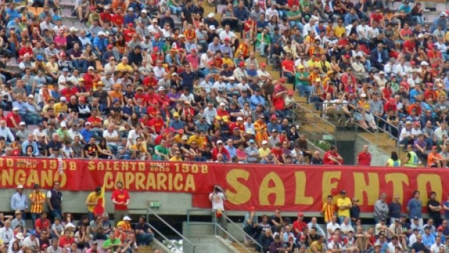 Si prevedono tanti spettatori per Lecce- Matera.