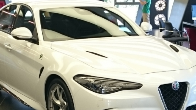 Alfa Romeo Giulia al Salone di Ginevra