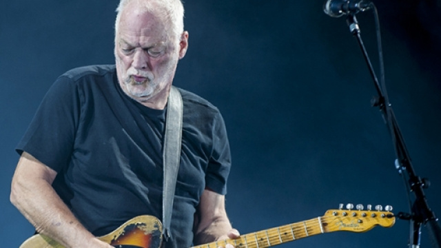 Il celebre chitarrista David Gilmour