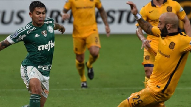 Palmeiras, Dudu in azione contro il Central