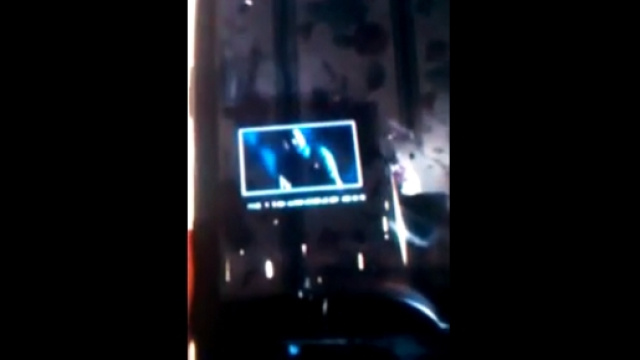 Uno screenshot del TWD video diventato virale