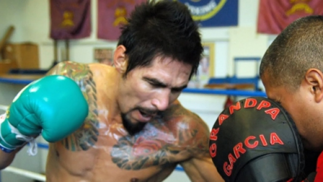 Antonio Margarito in allenamento
