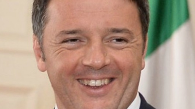 Il Presidente del Consiglio, Matteo Renzi.