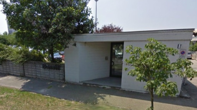 L'ingresso dell'azienda Bonatti.